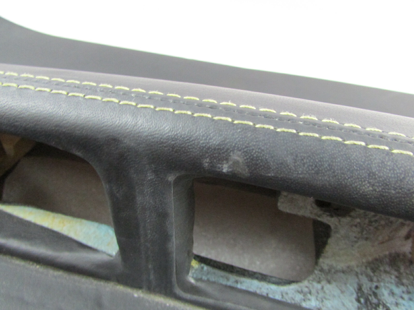 Ferrari 360 RH, Right Door Panel, Black with Yellow Stitching, Used P/N 65007500