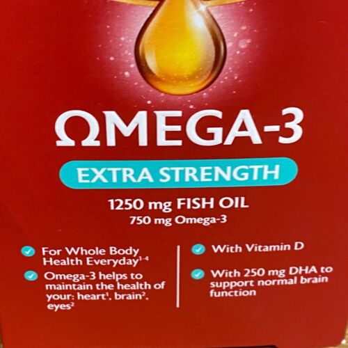 🟢 Seven Seas Omega-3 Extra Strength 1250 mg Fish Oil Vitamin D 30 Capsules Pack - Picture 6 of 21