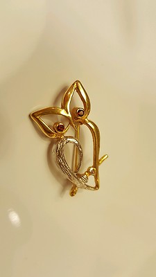 Broche Plaquée Or - Jolie, Occasion