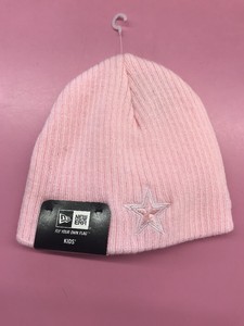 pink dallas cowboys beanie