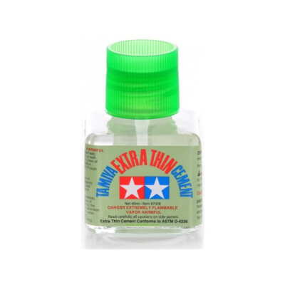 Tamiya 87038 Extra-Thin Cement Glue 40ml Chemistry New