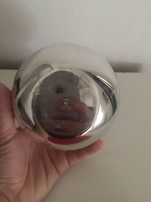 Christofle Gallia silver plated Mars Gio Ponti Sabattini spherical