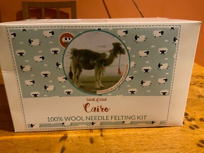 Nadelfilzset, World of Wool, Cairo the camel, von Chicktin Creations