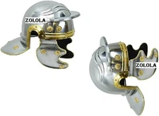 Medieval Roman Gallic Centurian Helmet New Arming Wear Helmet Oil Polished