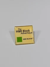 The H&R Block Advantage Lapel Pin Tax Preparation