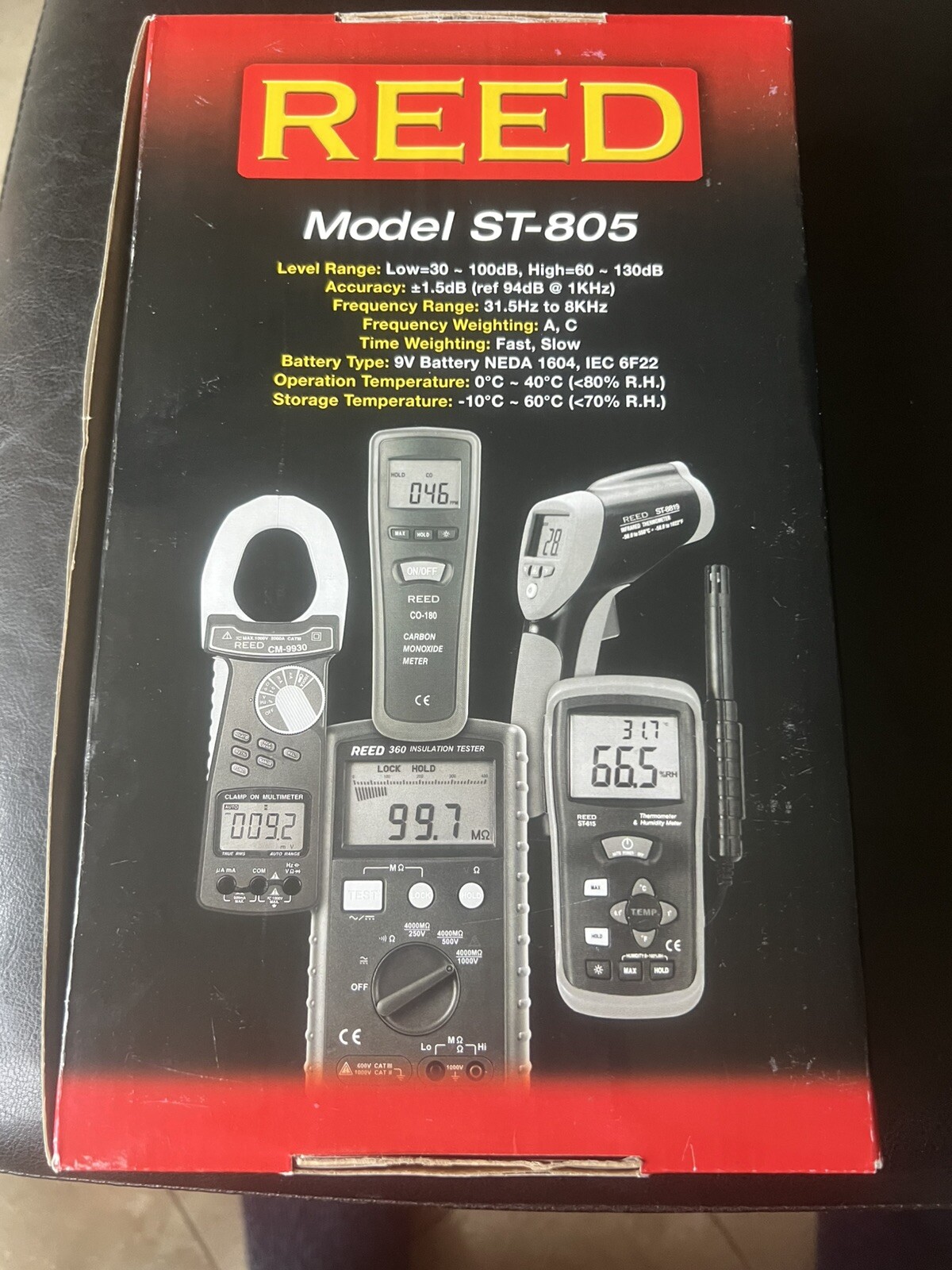 REED, ST-805, Mini Sound Level Monitor, Type 2 | eBay