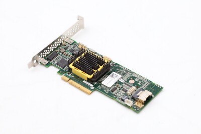 Adaptec ASR-5405 Quad-Port 256MB PCIe x8 SAS RAID Controller Card Tested Working