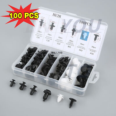 For Dodge RAM Fixing Fastener Kit Bumper Fender Liner Push Retainer Clips 6sizes