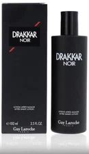 Drakkar Noir by Guy Laroche 3.4 oz / 100 ml After Shave Lotion Liquid New Sealed