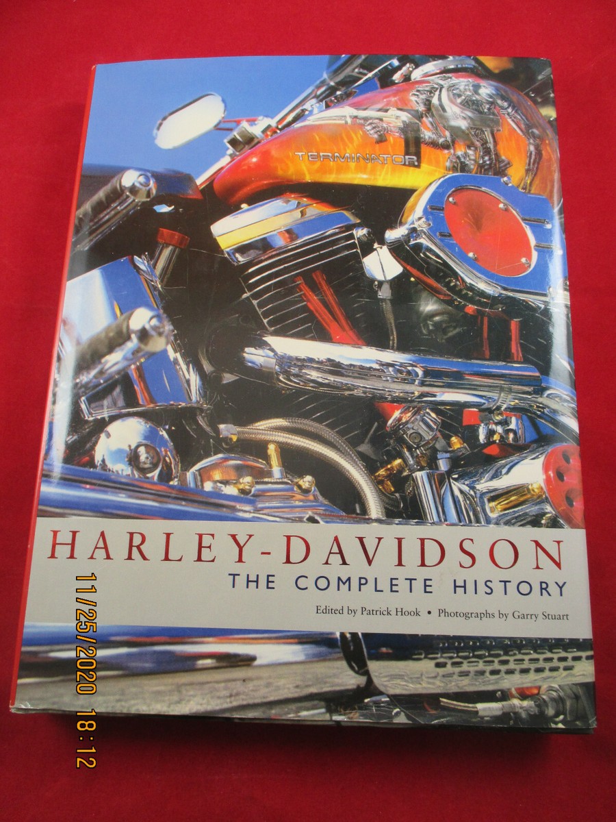 Harley Davidson Motorcycle the Complete History 448 pages HC Book
