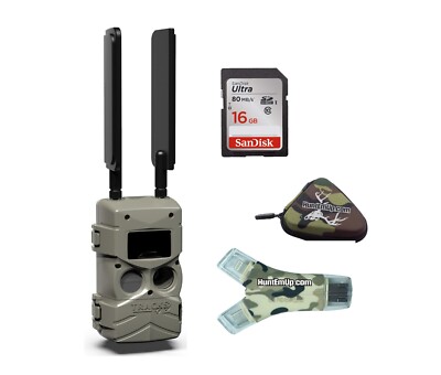 Cuddeback Bundle - LTC-3A Cuddeback Tracks Black Flash Camera & 16 GB SD Card