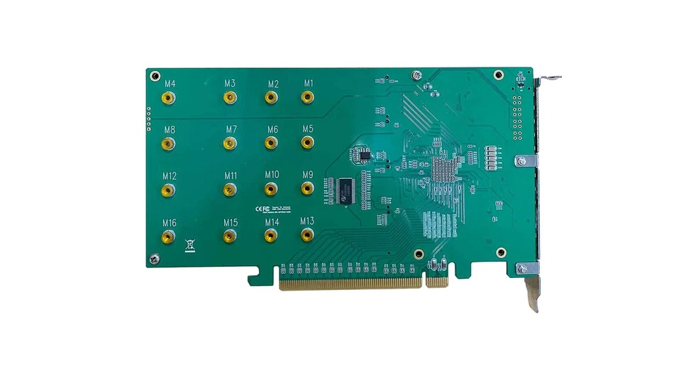 HighPoint 4-Port M.2 Rocket 1104 PCIe Gen3 NVMe HBA for Windows, Mac, Linux a... - Image 3 of 4