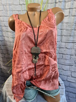 Comma Tunika Bluse Shirt Top Oberteil rost rot kurzarm 36 bis 46 (0240) NEU