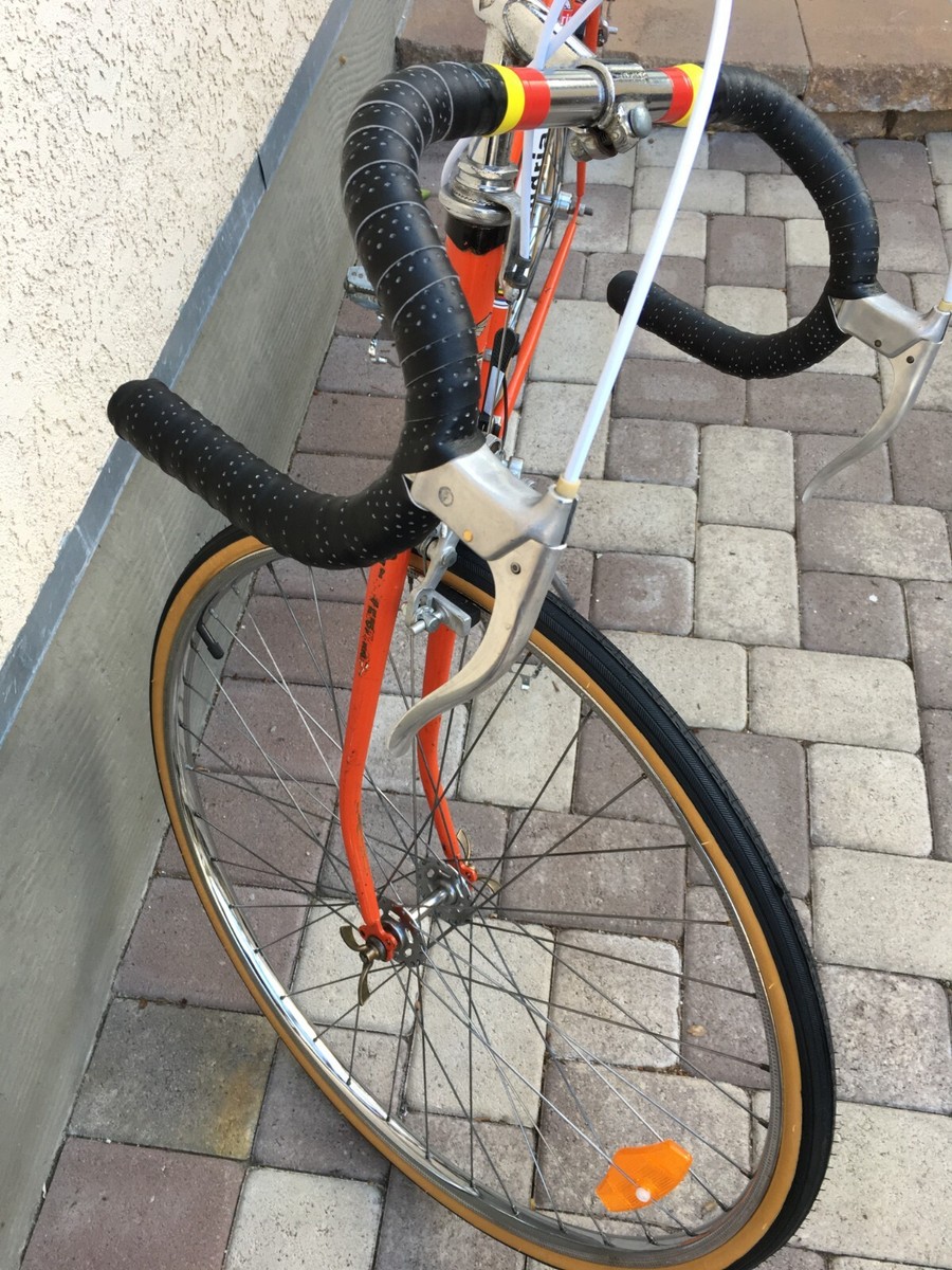 Flandria 1973 orange vintage road bicycle restored and serviced | eBay