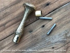 Silver Brass Knob Handle For Walking Stick