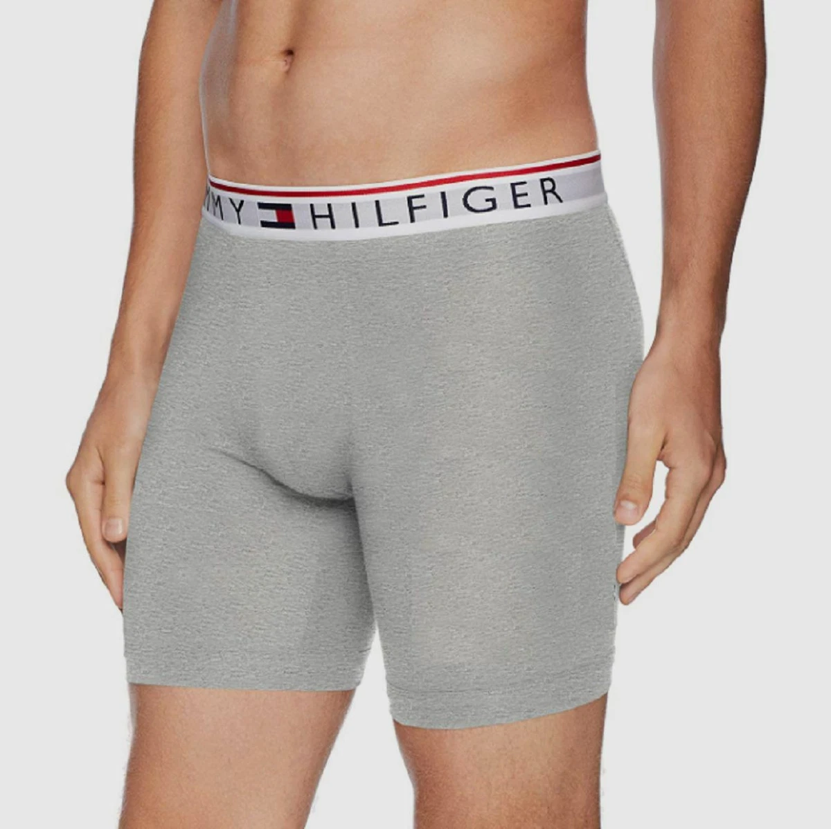 $24 Tommy Hilfiger Underwear Men Gray Cotton Stretch Modern Boxer Briefs | eBay