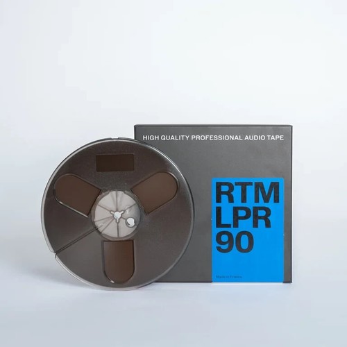 RTM LPR90 1/4" x 1800' Analog Recording Tape - 7" Plastic Reel w/ Box NEW - Picture 3 of 6