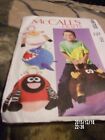 McCall's Crafts Pattern M6720 14" Hopping Ball Covers Shark Ladybug Mouse Lamb