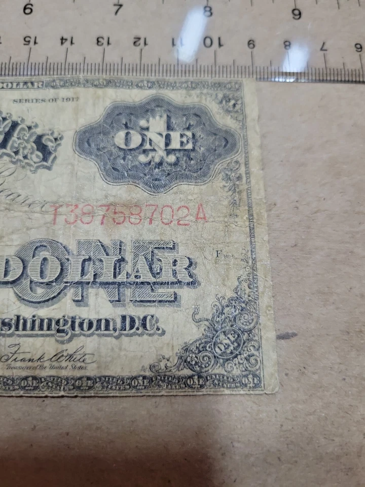 🇺🇸 USA United States Note Dollar Series 1917 FR-39 Federal Reserve 122522-3 - Image 4 of 4