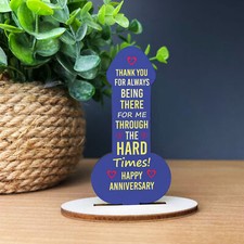 FUNNY Anniversary Present For Husband Or Wife Thank You Anniversary Gift Ideas
