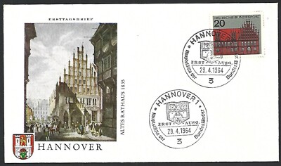 BL) Germany 1964 Hannover First Day Cover | eBay