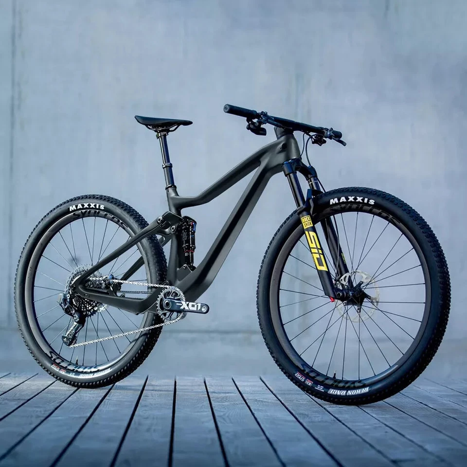 27.5in/29in Suspension Carbon MTB Bike Frame Boost XC Cross Country Trial Frame - Image 4 of 4