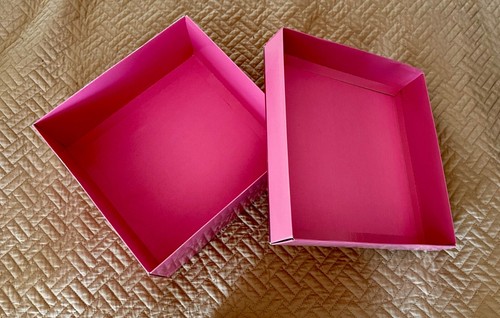 Gorgeous Pink Victoria’s Secret GIFT BOX 10” x 10” x 5” - Picture 2 of 2