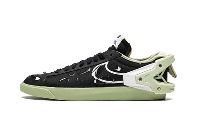 Nike Acronym x Blazer Low Black Olive Aura - Men's Sizes (DO9373-001)