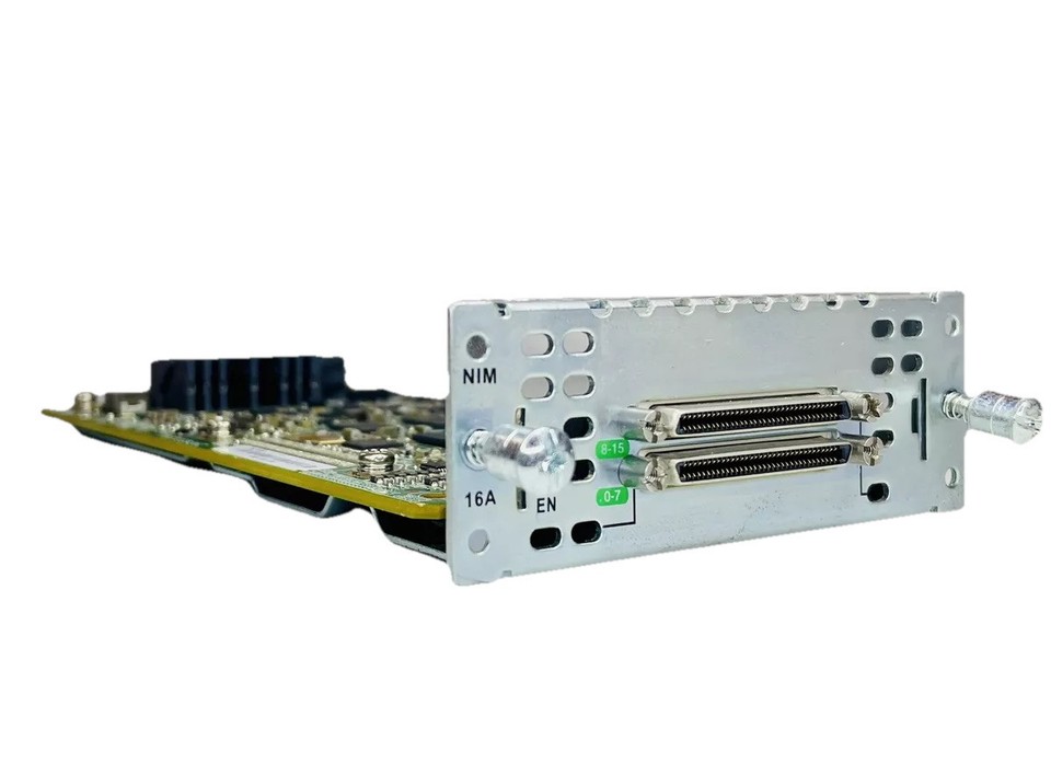 Serial Async Card Cisco NIM-16A 16 Channel Async Serial Interface ISR4000 Series Router ...