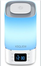 White Noise Sound Machine with RGB Colors Night Light