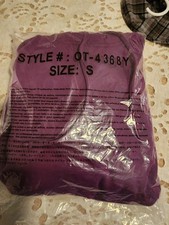 Zenana purple hoodie. sz S