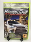 Midnight Club: Los Angeles Complete Edition Platinum Hits (Xbox 360, 2009) CIB