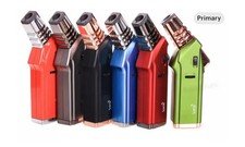 SCORCH TORCH Single Flame Butane Refillable Angled Torch Lighter