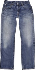 Levi's   Herren Blau Straight Regular  Jeans W32 L33 (84720)