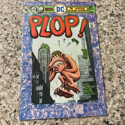 PLOP! #18  Fictional Characters  The Magazine of Weird Humor! DC Comic 1975