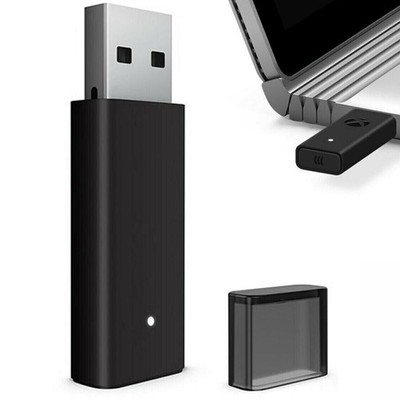 Wireless USB Gaming Receiver Dongle Adapter for WIN 10 / XBOX One PC Controll...
