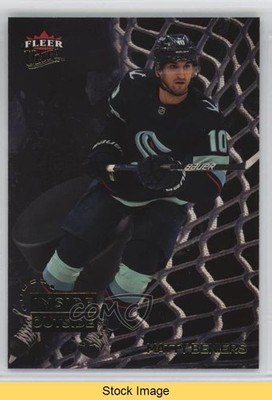 2022-23 Upper Deck Fleer Ultra Inside Outside Matty Beniers Rookie RC READ 05cn