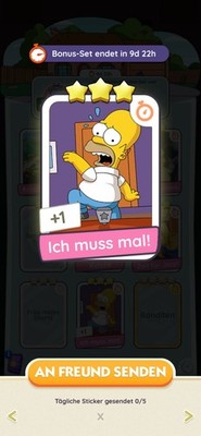 Mo-No-Po-Ly-Go Ich Muss Mal! Bonus Set Die Simpsons