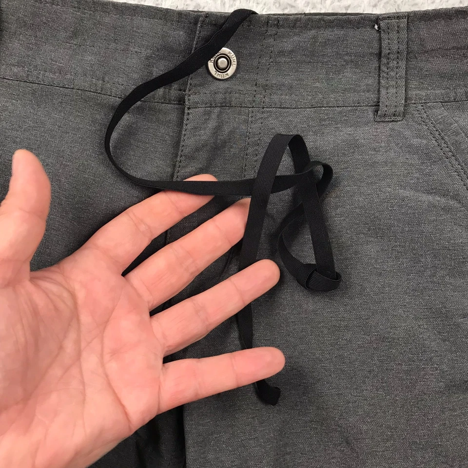 KUHL Shift Amphibia Shorts Mens 32 Gray Hybrid Performance 9" Lighweight Chino - Image 2 of 4