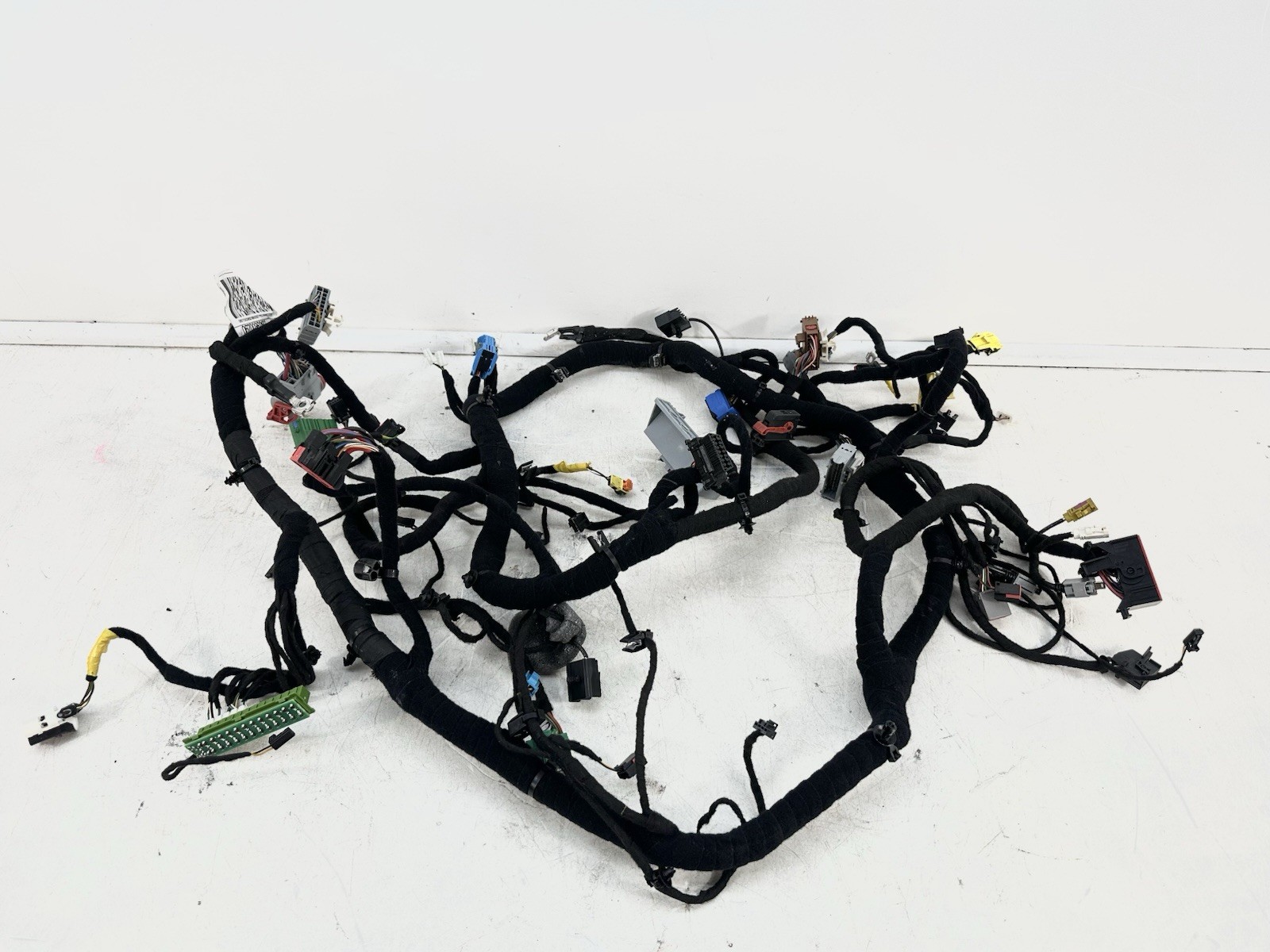 2014-19 MASERATI GHIBLI DASH DASHBOARD INSTRUMENT PANEL WIRE WIRING HARNESS OEM