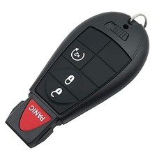 Replacement Key Fob Cover Case fit for 2013-2018 Dodge Ram 1500 2500 3500 Black