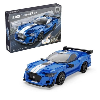 CaDA Blue Knight Sportwagen RC Dual Mode Control 1:20 325 Teile Brick Kit C51077W