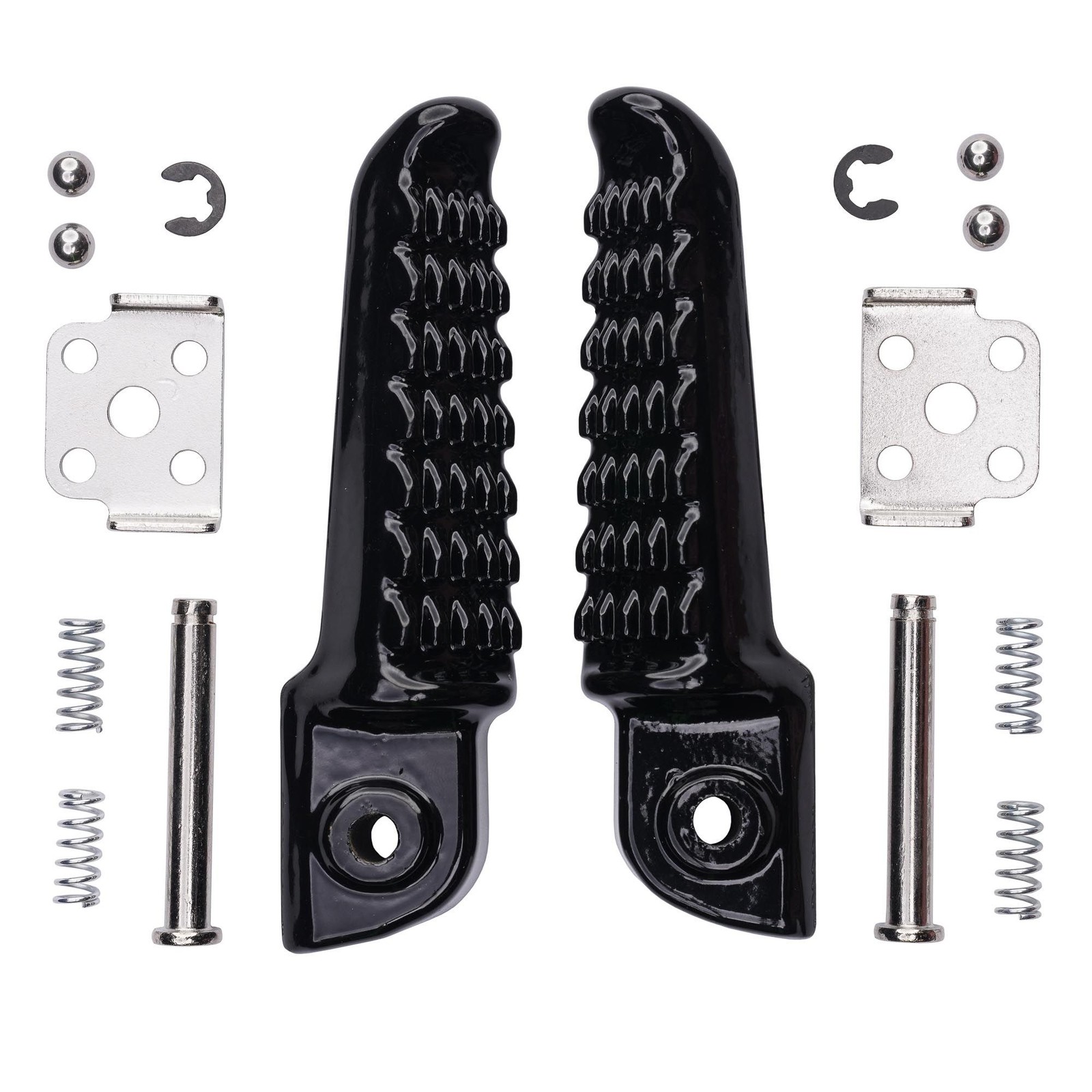 Bike-It Replacement Motorcycle Footpegs (Pillion Fitment) For Kawasaki Z750 2009