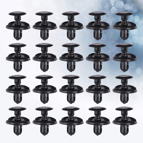 80 Pezzi Clip di Fissaggio per Paraurti Tipo Spinta Clip per Rivetti