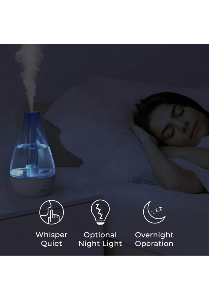 Pure Enrichment® MistAire™ Studio Ultrasonic Cool Mist Humidifier - Small & C... - Image 4 of 4
