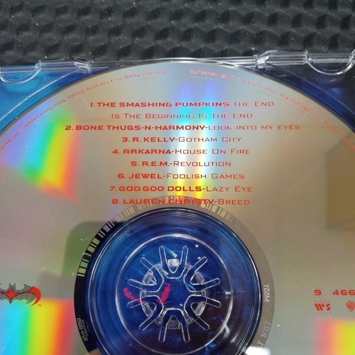 Rare Promo- BATMAN & ROBIN SOUNDTRACK CD Near Mint Condition - Picture 3 of 5