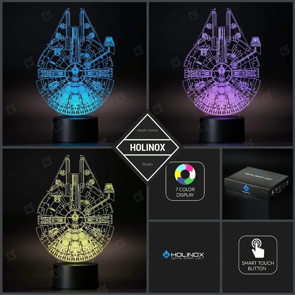 Lighting Gadget Lamp Decor Remote Control, Awesome Gift Home Room Accessory