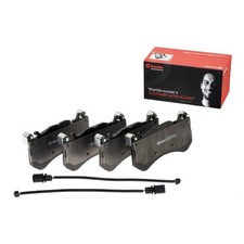 Brake Pad Set Front With Counterweights 93mm Height Fits Audi A7 RS7 quattro