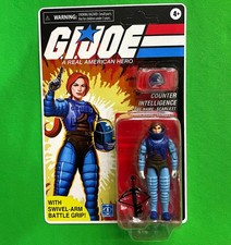 Hasbro GI JOE Retro SCARLETT  3.75  1 18 Scale  from HasLab Skystriker 2022