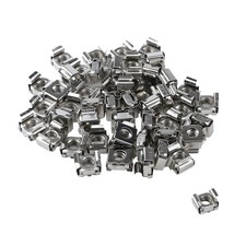 Antrader M6 Cage Nuts, M6 Mounting Cage Nuts for Server Shelves Rack  Cabine...